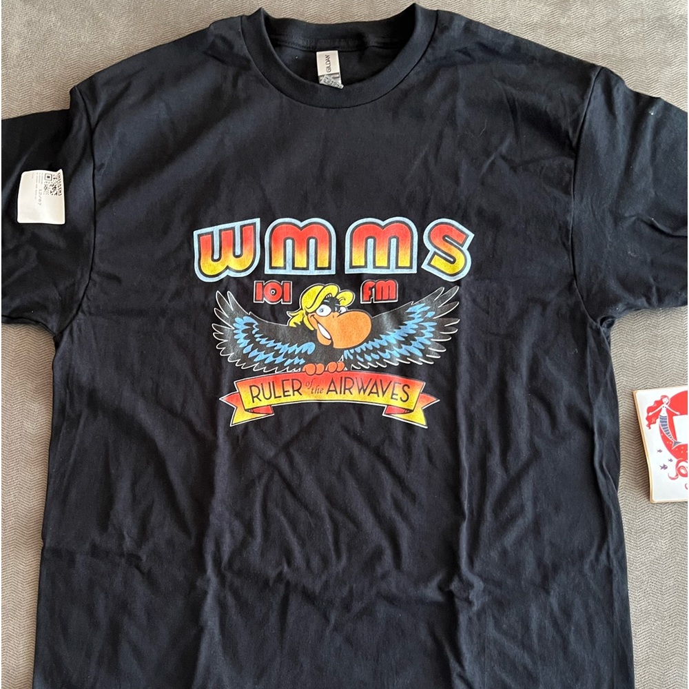 WMMS rock station tee shirt